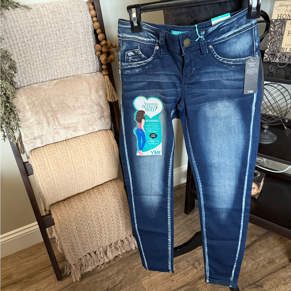 YMI Dark Blue Denim Jeans